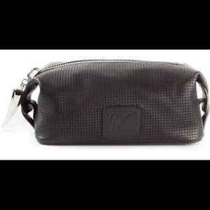 Giuseppe Zanotti- Black Perforated Clutch